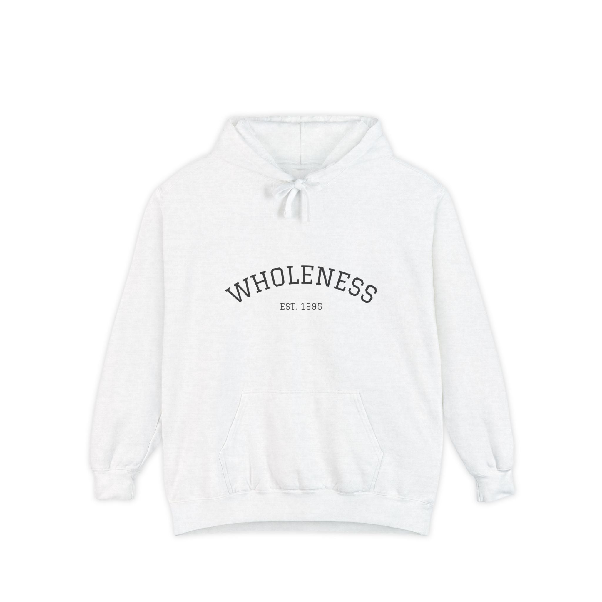Wholeness Hoodie – Minimal Arch Logo Pullover