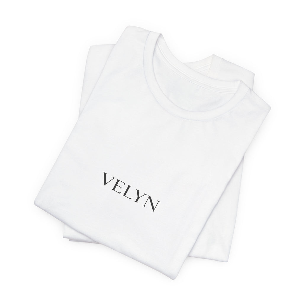 Minimal Heart Chest Tee — Small Black Heart Graphic T-Shirt